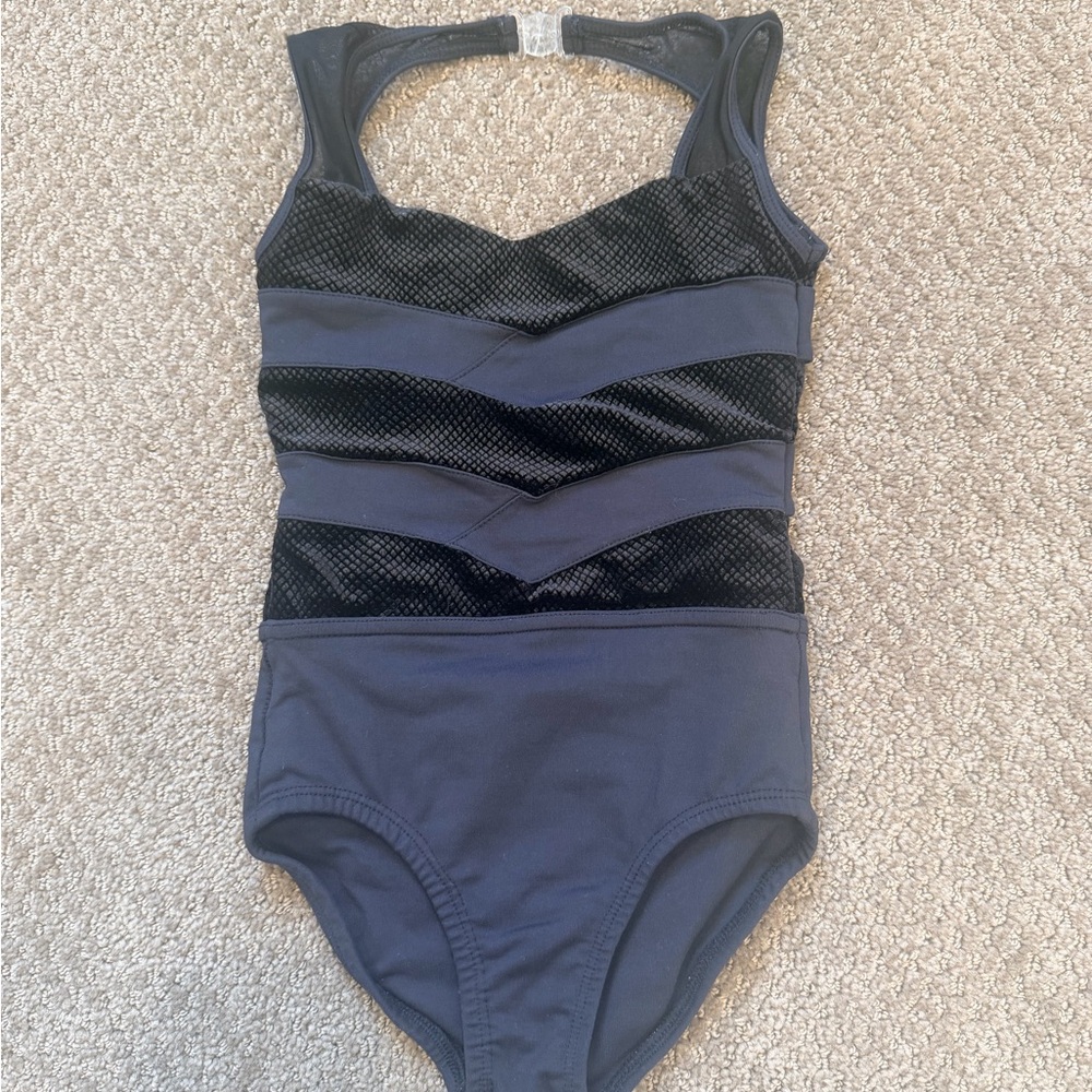 Tiger Friday Black Leotard